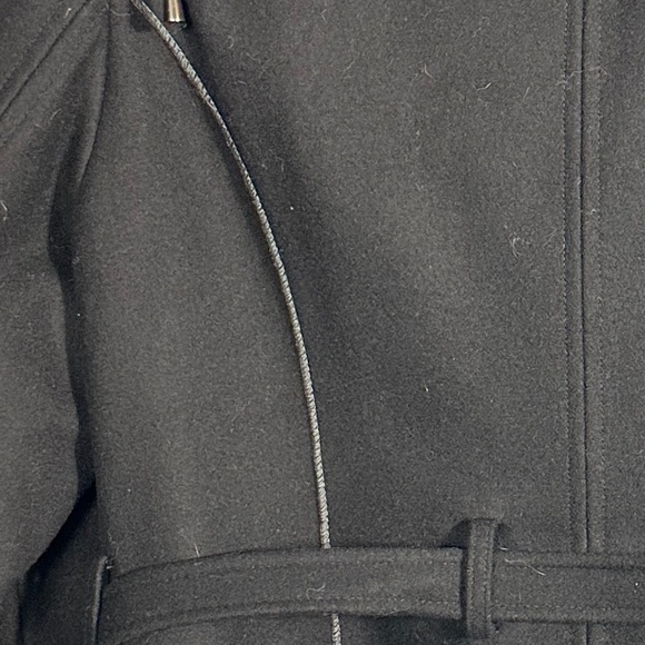 Bijenkorf Collection Eur. sz. 44 (US 12) heavyweight coat, wool blend, winter - Picture 11 of 16